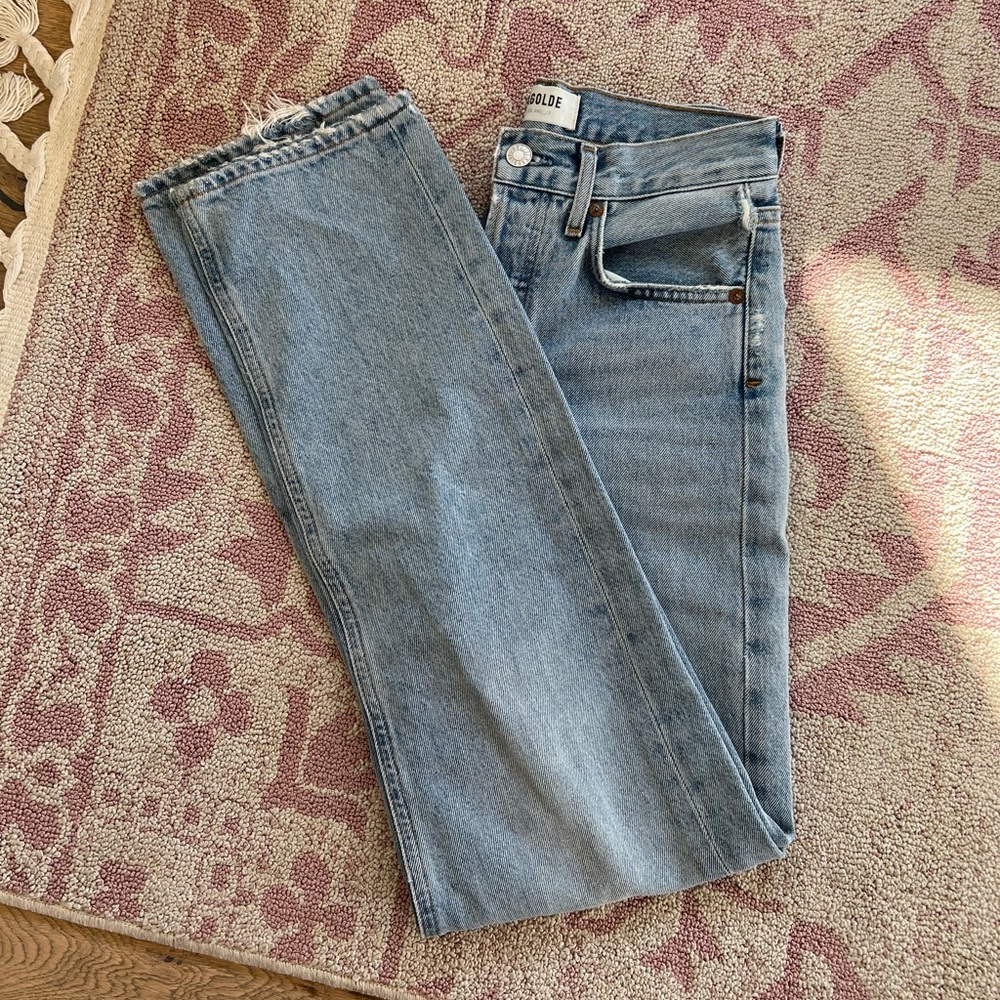 Agolde 90s mid rise loose fit size 22